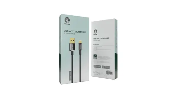 GREEN LION USB-A TO LIGHTNING TOUGH CABLE | 1 Meter